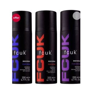 Fcuk Body Spray Gift Set X3