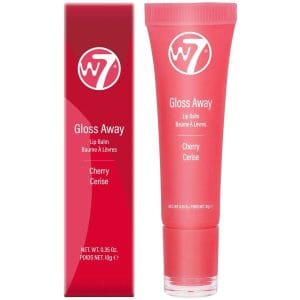 W7 Gloss Away Lip Balm – Cherry 1 W7 Gloss Away Lip Balm - Cherry
